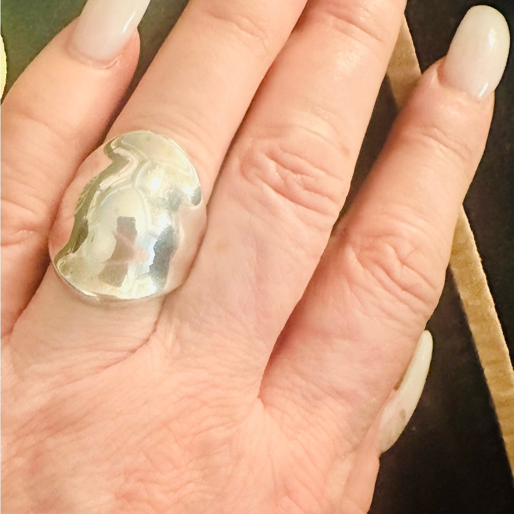 Robert Lee Morris Bold Silver Knuckle Ring